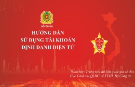 HƯỚNG DẪN SỬ DỤNG TÀI KHOẢN ĐỊNH DANH ĐIỆN TỬ